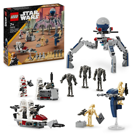 SW Clone Trooper & Battle Droid