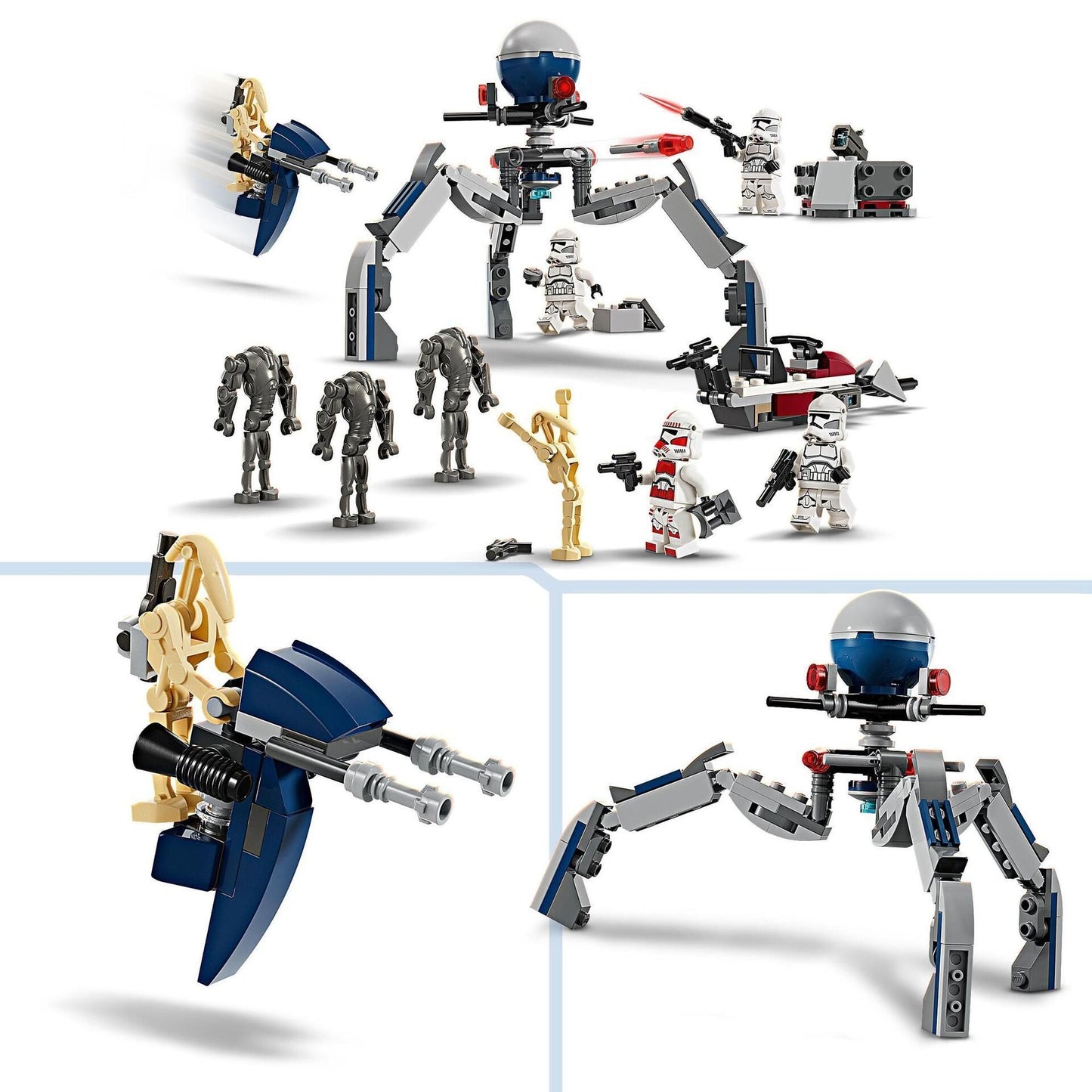 SW Clone Trooper & Battle Droid