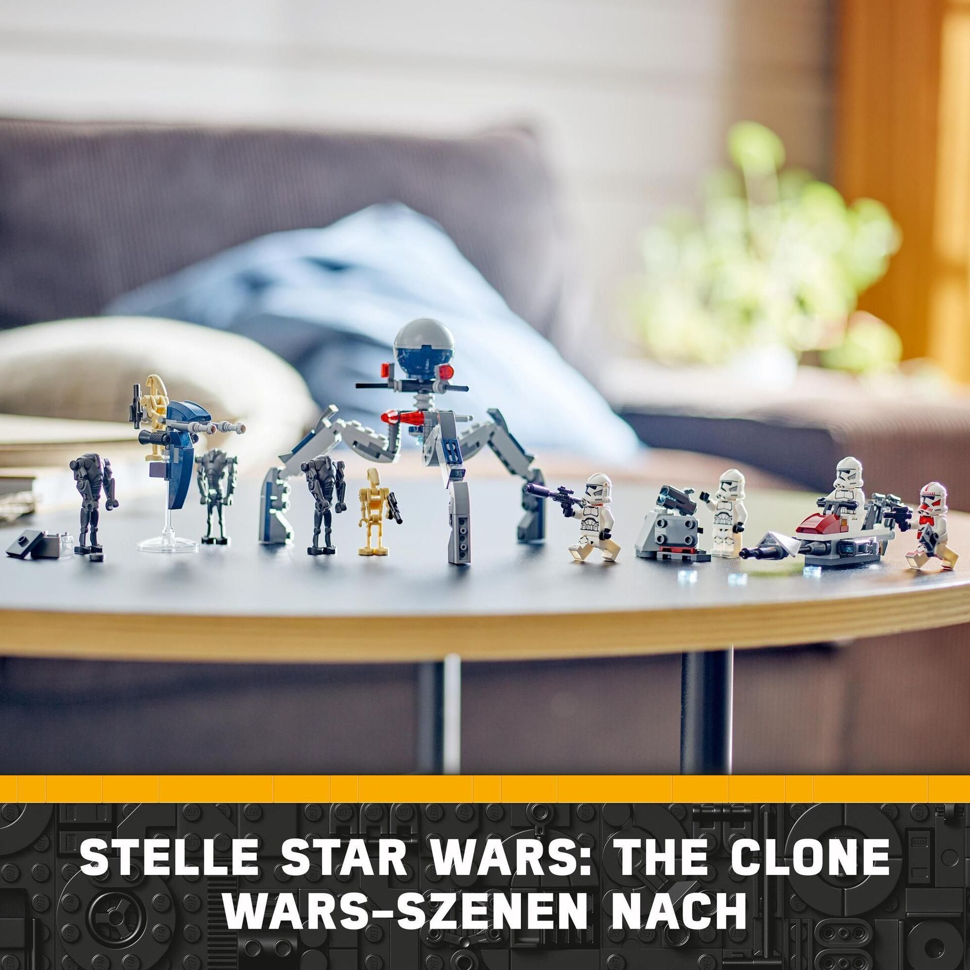 SW Clone Trooper & Battle Droid
