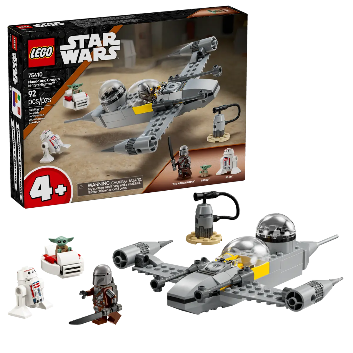 Lego SW Mandos und Grogus N-1 Starfighter