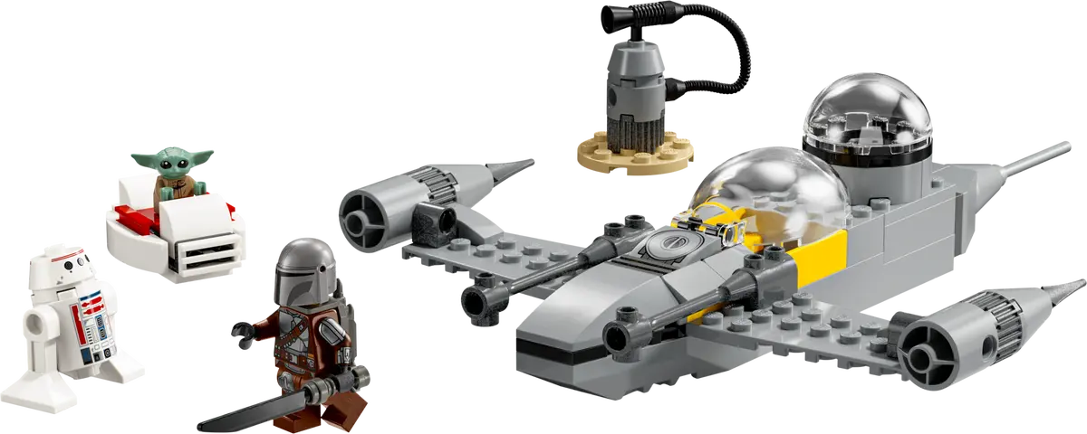 Lego SW Mandos und Grogus N-1 Starfighter