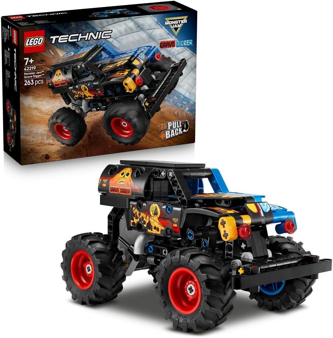 Technic Monster Jam Grave Digger # Feuer