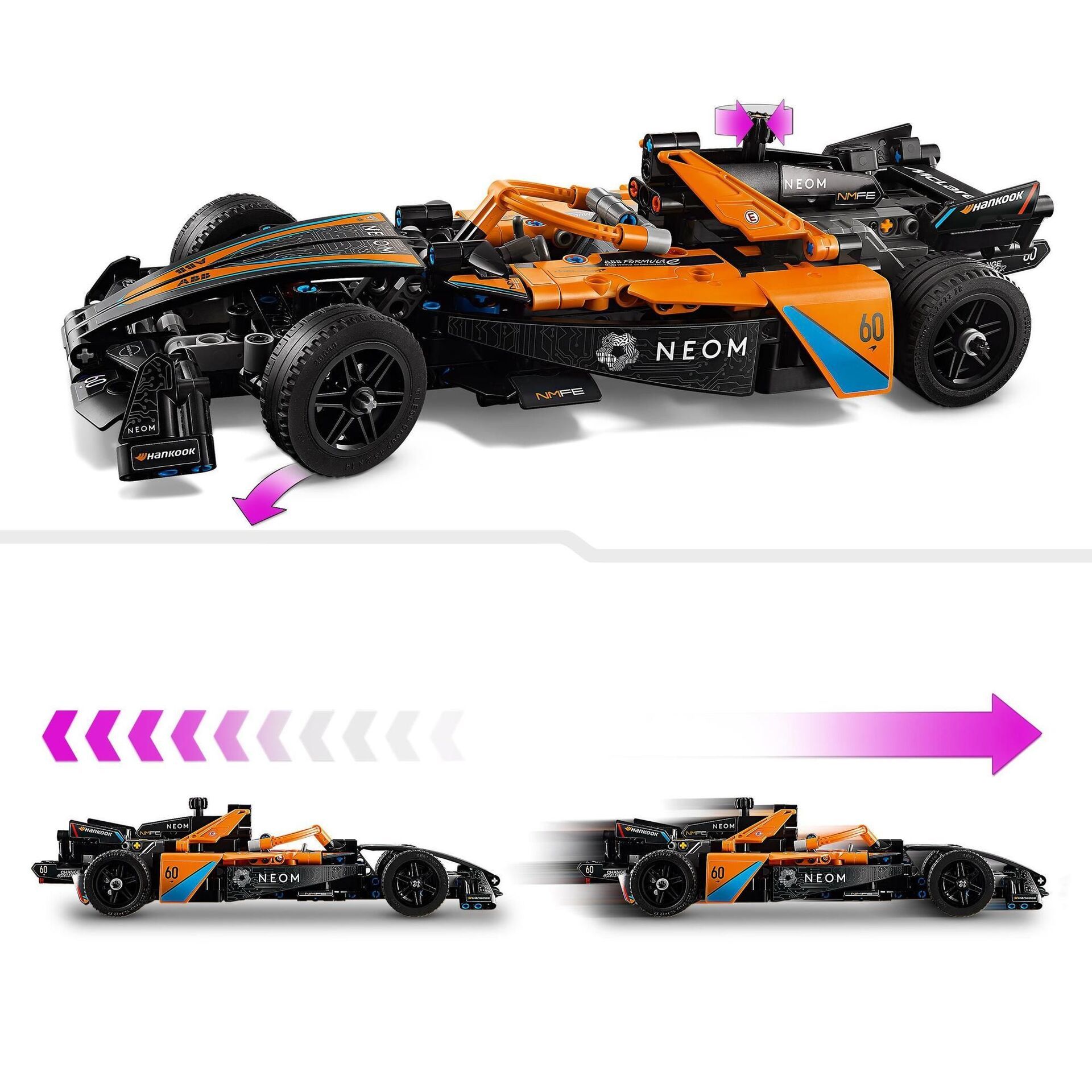 Technic NEOM McLaren Formula E Race Car
