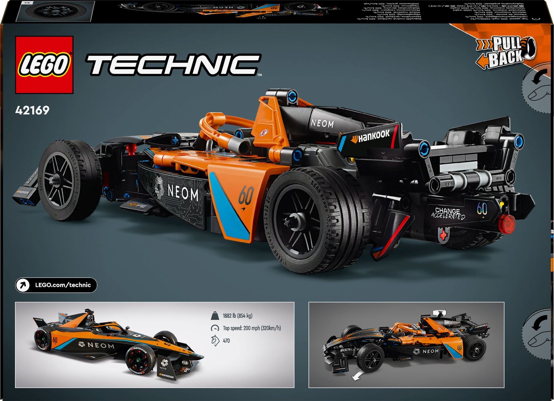 Technic NEOM McLaren Formula E Race Car
