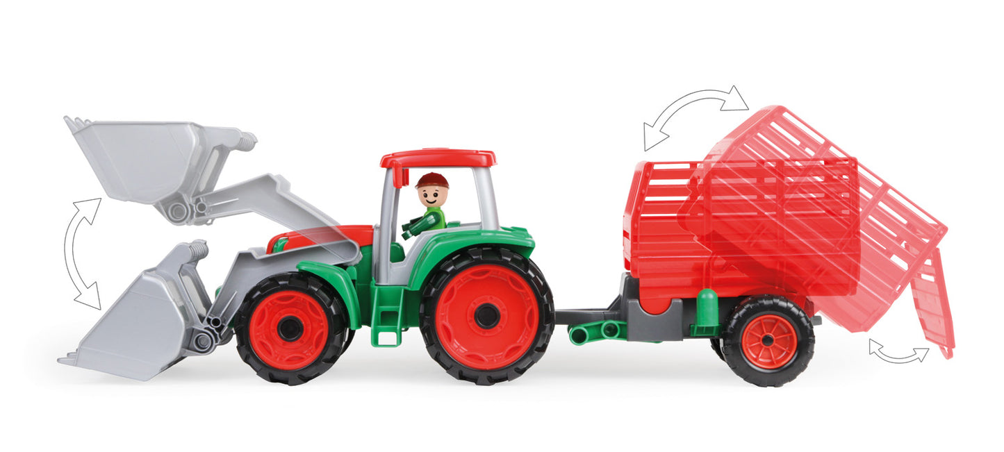 Truxx Traktor mit Heuanhänger
