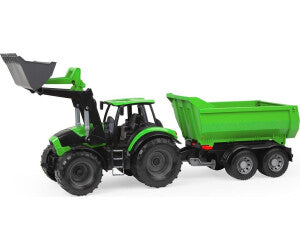 Worxx Traktor Deutz-Fahr mit Anhänger