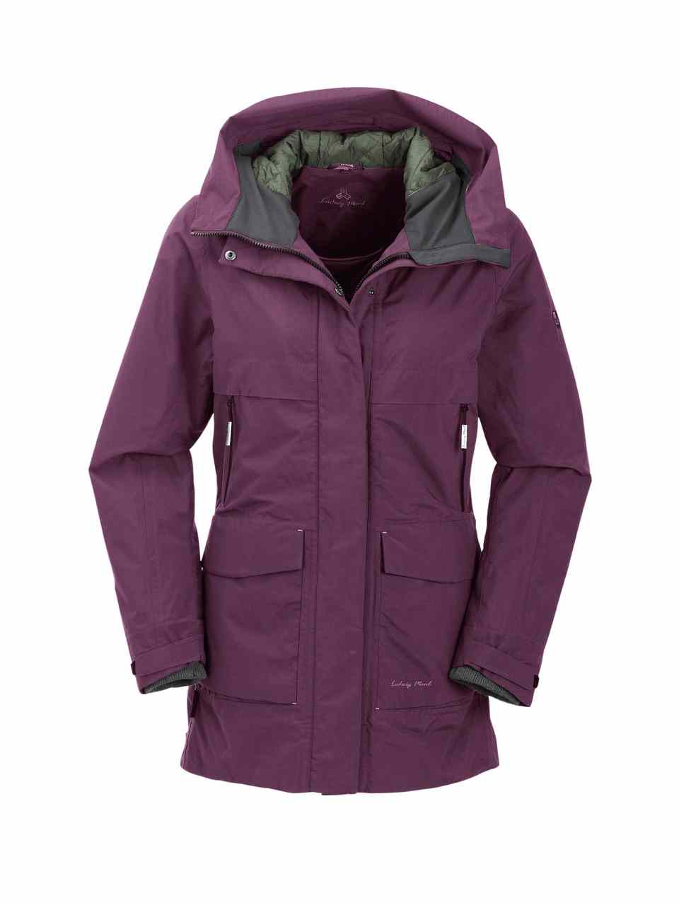 Tyra Mekatex Parka m. Kap.