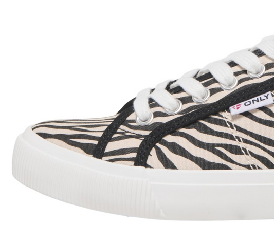 ONLNICOLA CANVAS SNEAKER PRINT NOOS