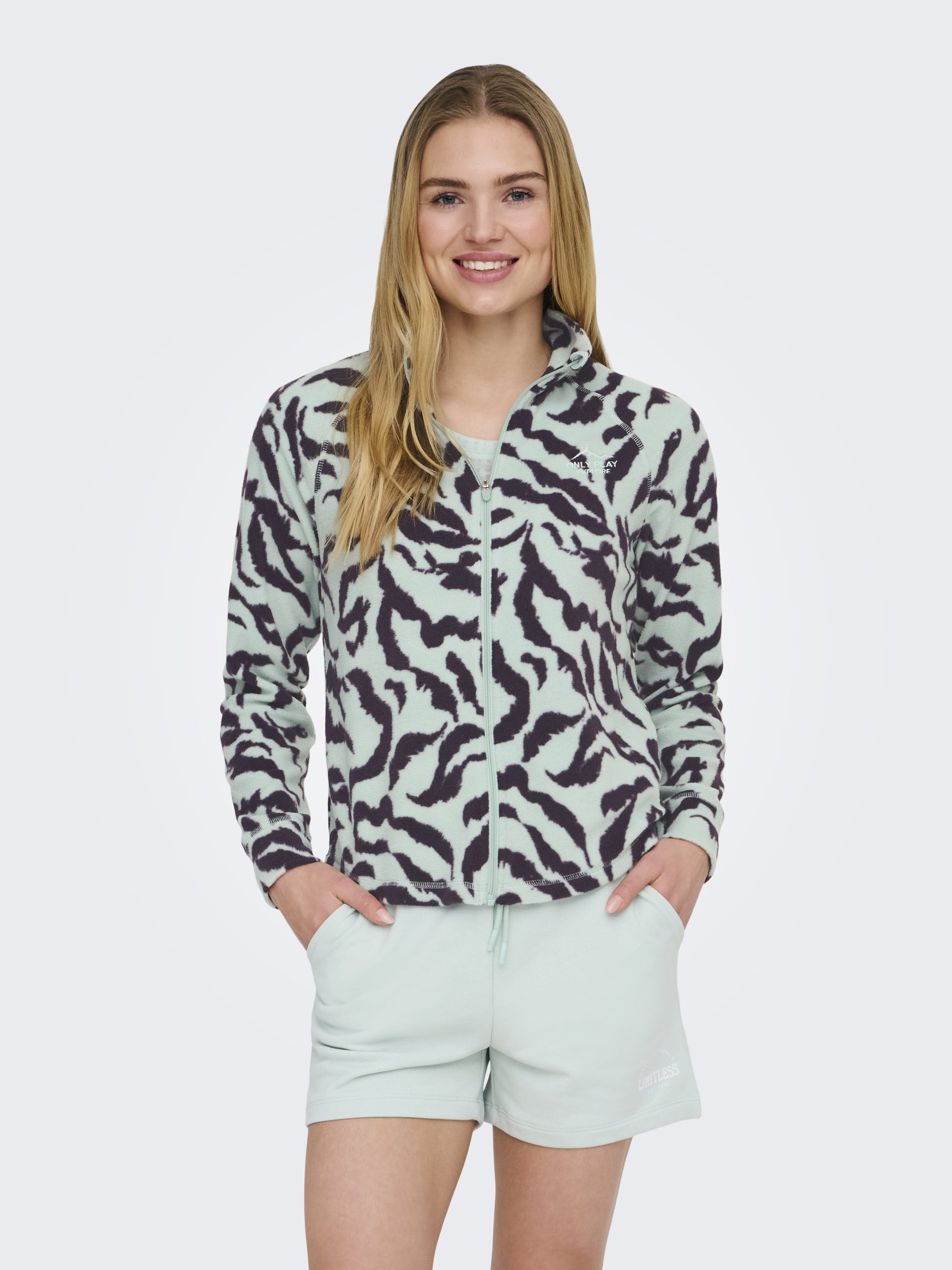 ONPINO HN FZ LS FLEECE AOP JCK