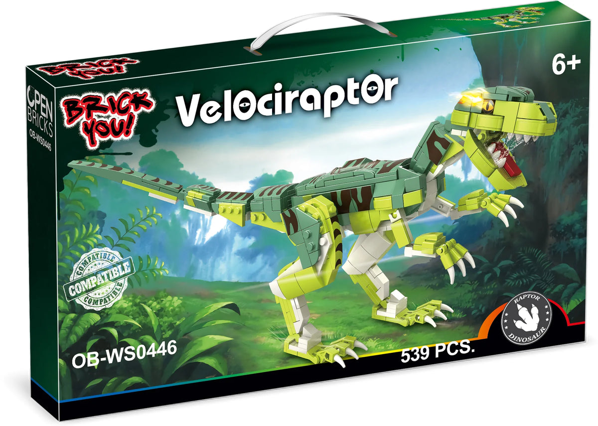Open Bricks Velociraptor