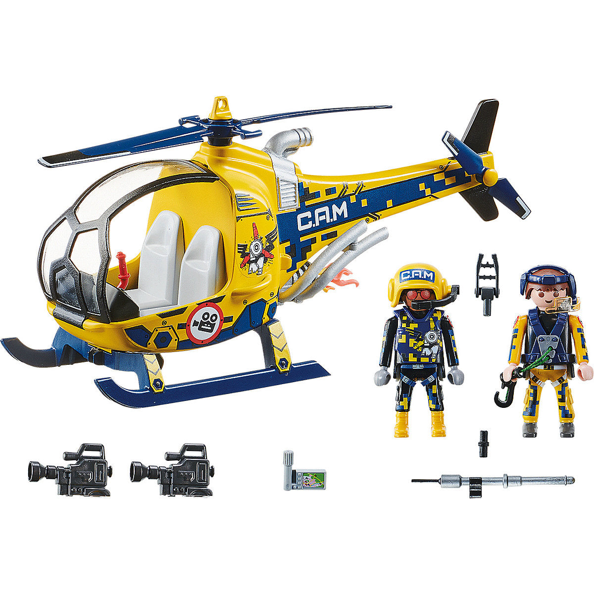 Air Stuntshow Filmcrew-Helikopter