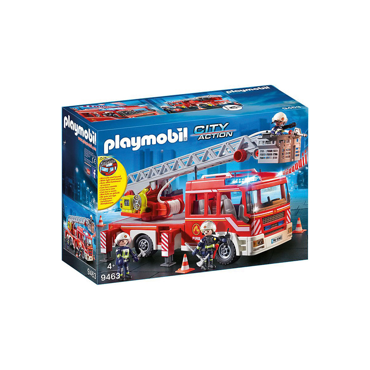 Feuerwehr-Leiterfahrzeug