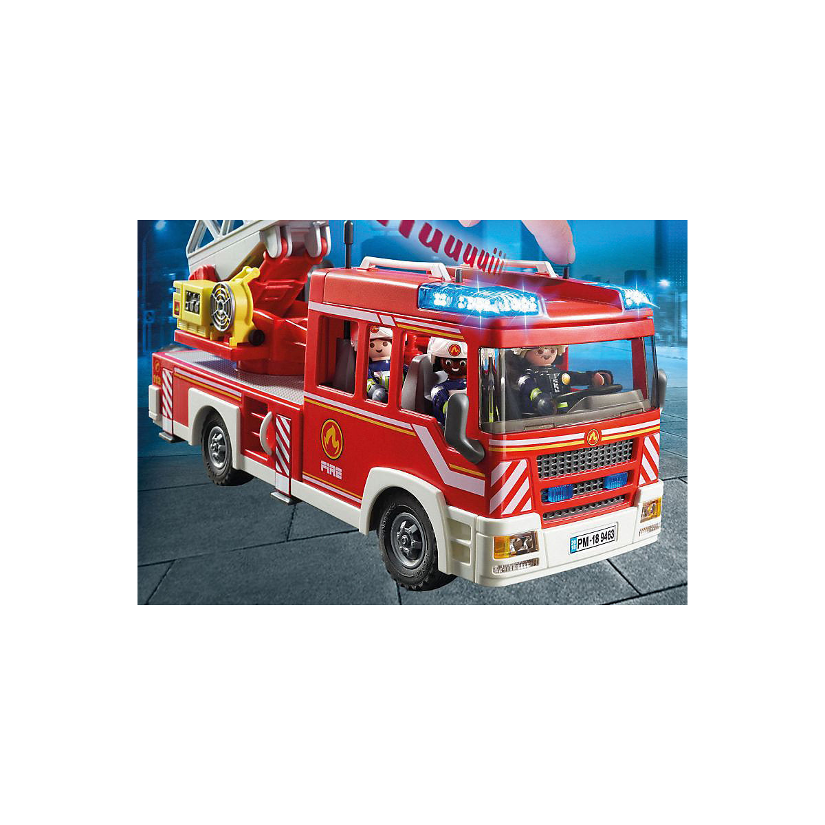 Feuerwehr-Leiterfahrzeug