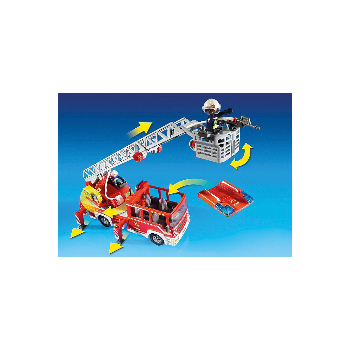 Feuerwehr-Leiterfahrzeug