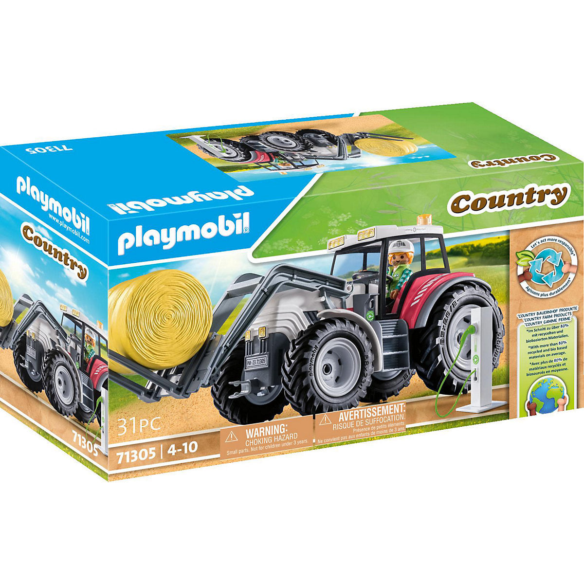 Großer Traktor