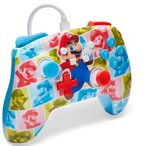 Switch Controller Enhanced wired Mario Hero