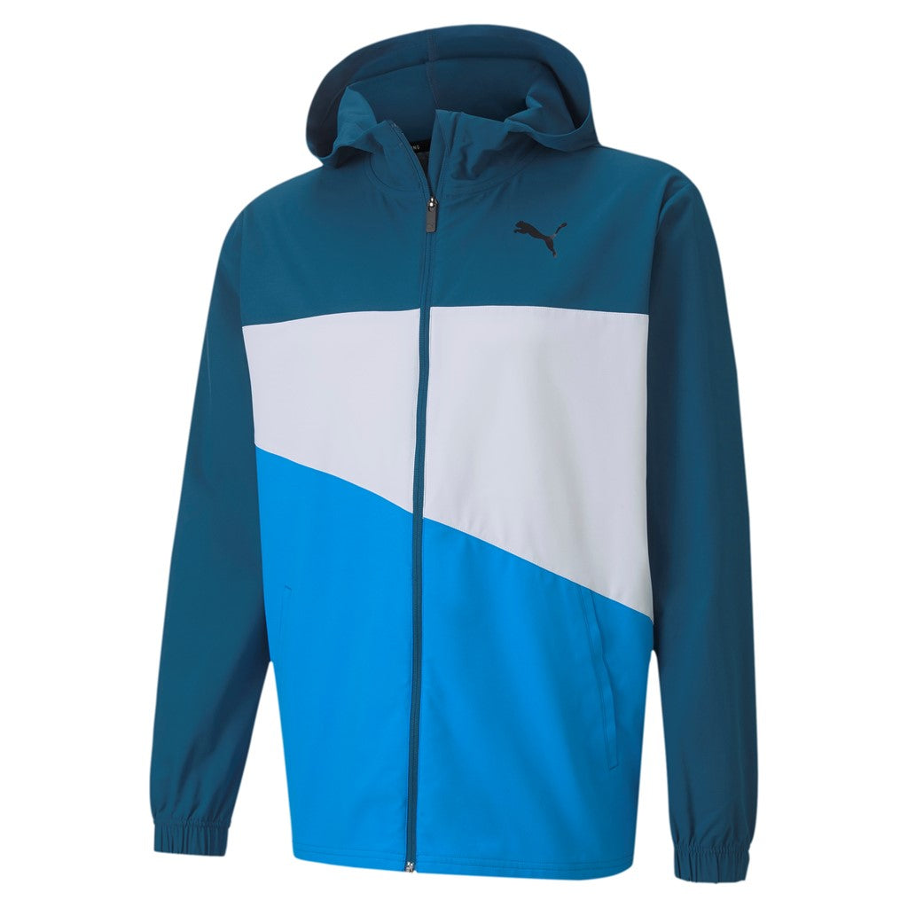 Train Vent Woven Jacket DIGI-BLUE