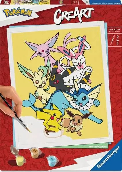 CreArt Eevee Evolutions