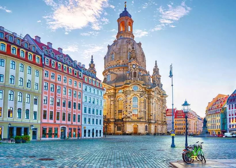 Dresden im Morgenlicht