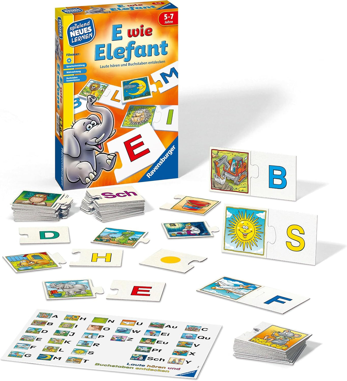 E wie Elefant