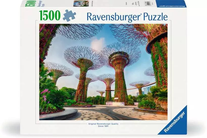 Garten an der Bucht in Singapur