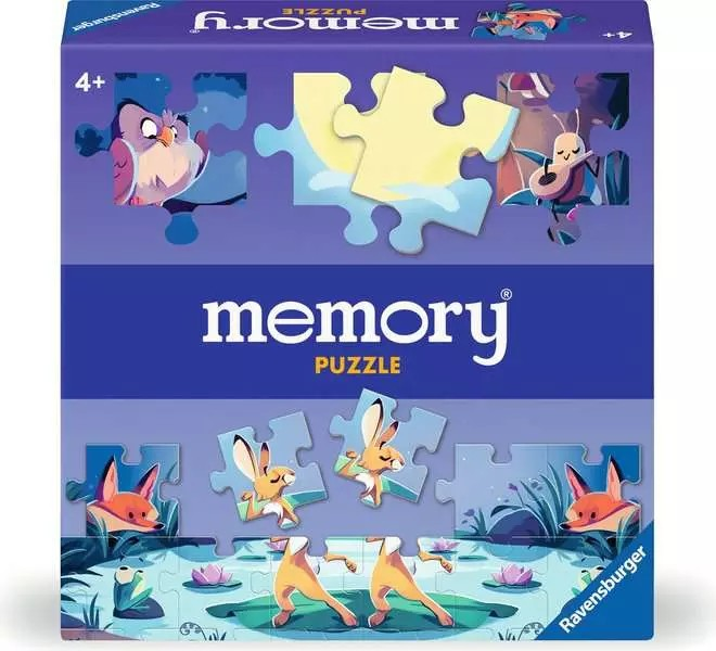 Memory Puzzle Tiere