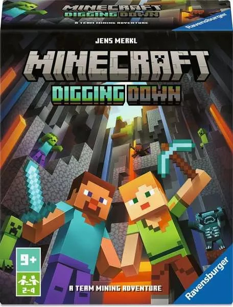 Minecraft Digging Down