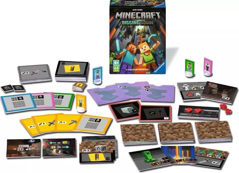 Minecraft Digging Down