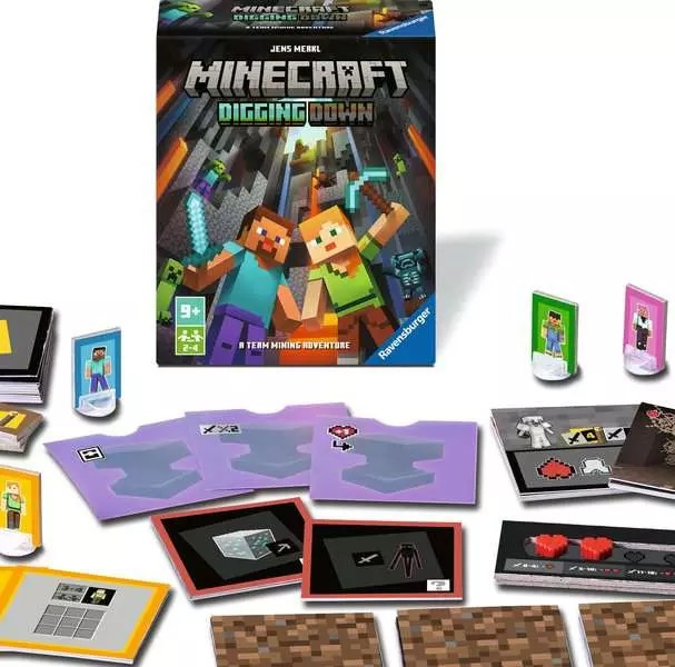 Minecraft Digging Down