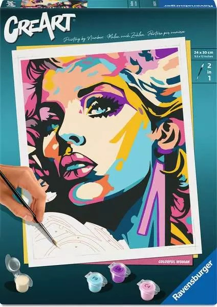 MnZ Colorful Woman
