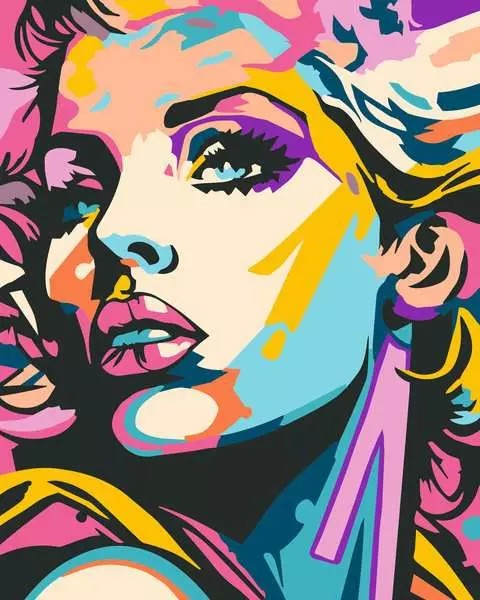 MnZ Colorful Woman