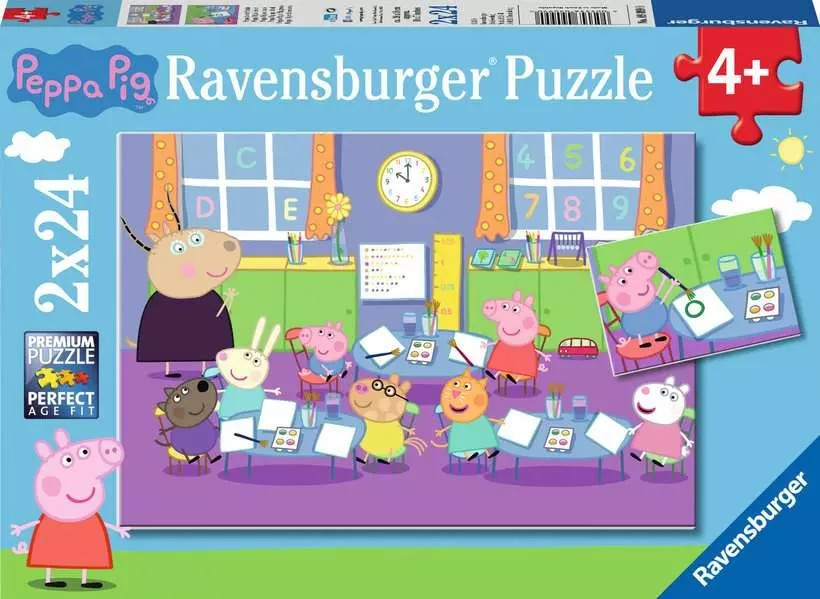 PEP Pz. Peppa in der Schule 2x24T