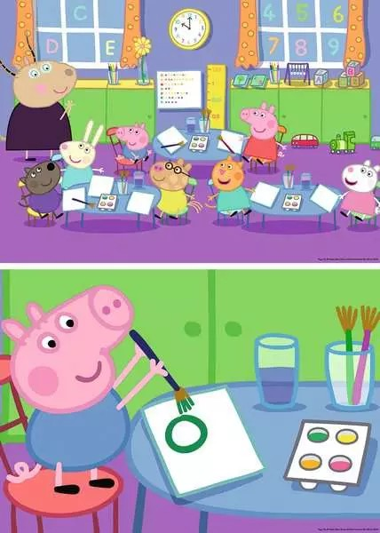 PEP Pz. Peppa in der Schule 2x24T