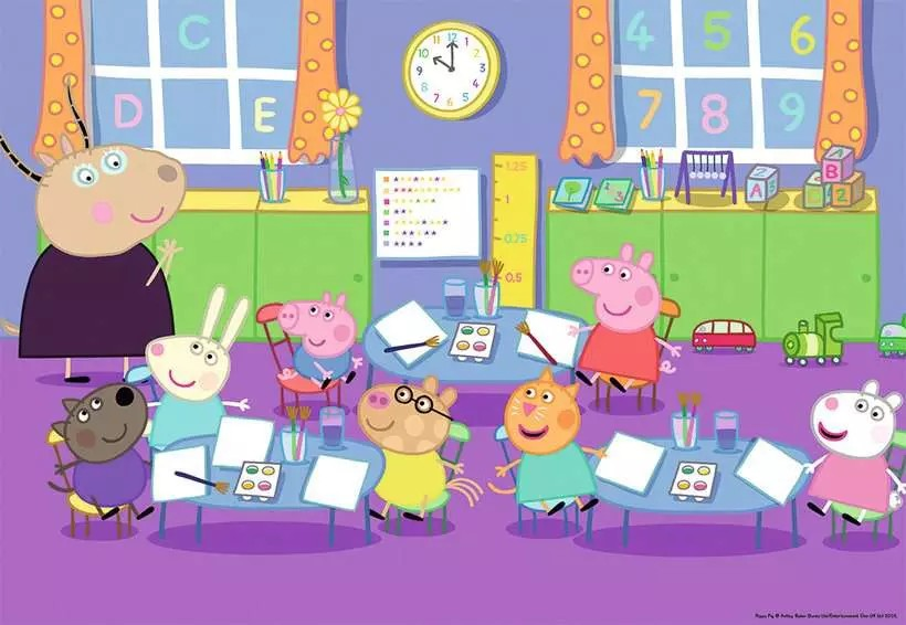 PEP Pz. Peppa in der Schule 2x24T