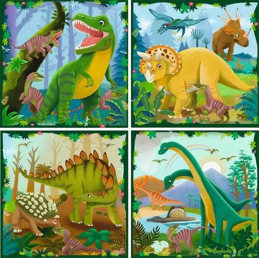 Puzzle Up Dinosaurs