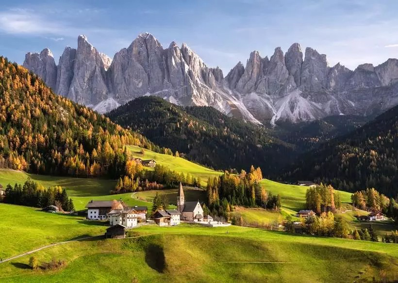 PZ Dolomiten im Herbst