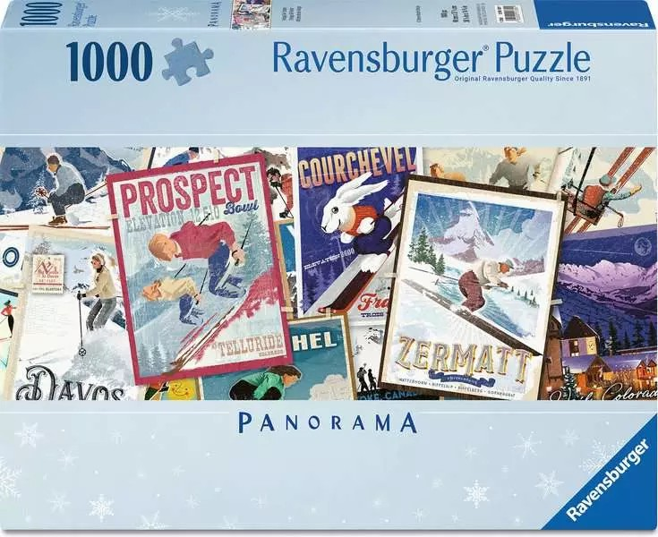 Pz Vintage Ski-Poster