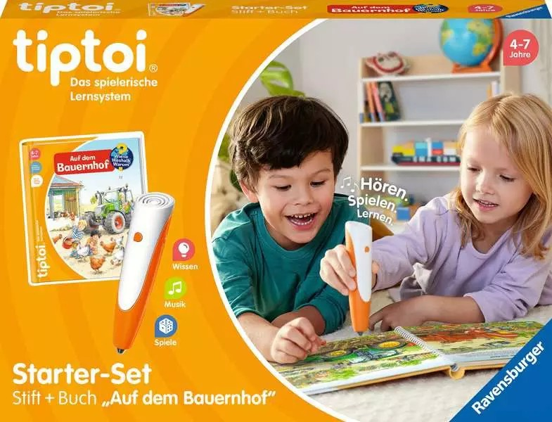 StarterSet Stift + Buch Bauernhof