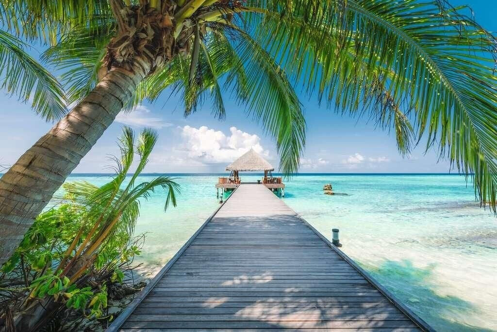 Traumstrand auf den Maledieven
