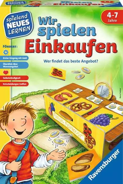 Wir spielen Einkaufen
