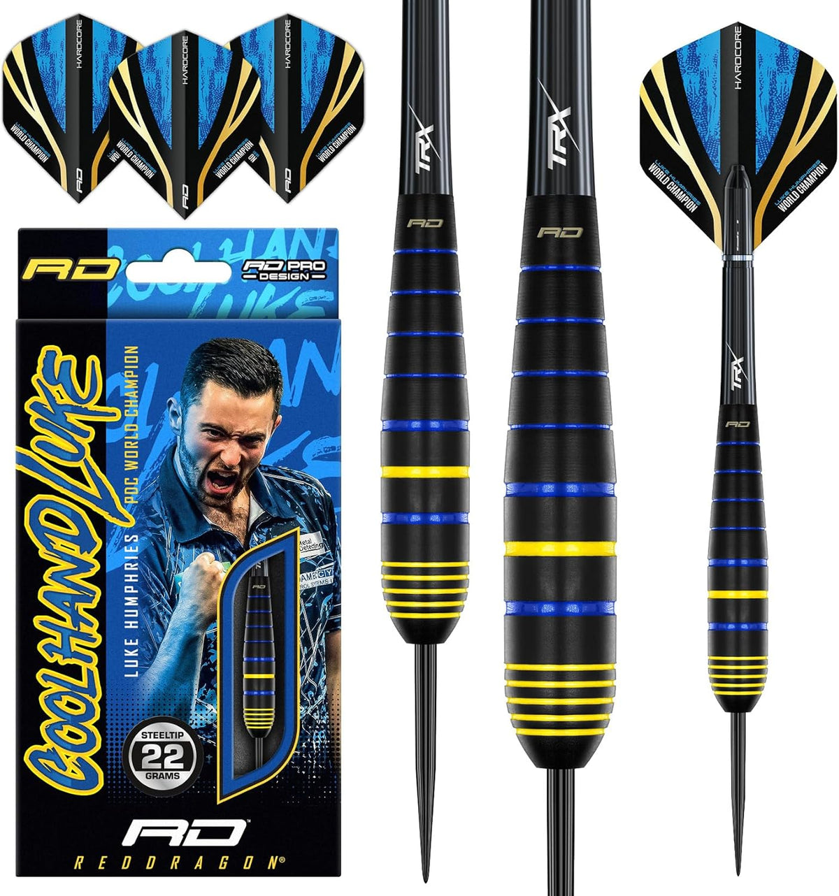 Luke Humphries World Champion Brass Steel 22g NN