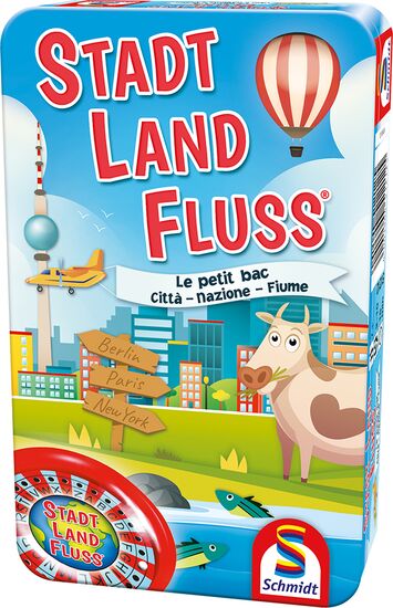 Stadt-Land-Fluss BMM Metalldose