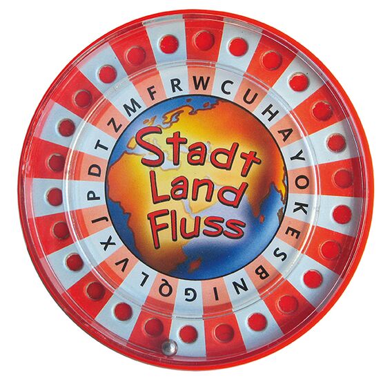 Stadt-Land-Fluss BMM Metalldose