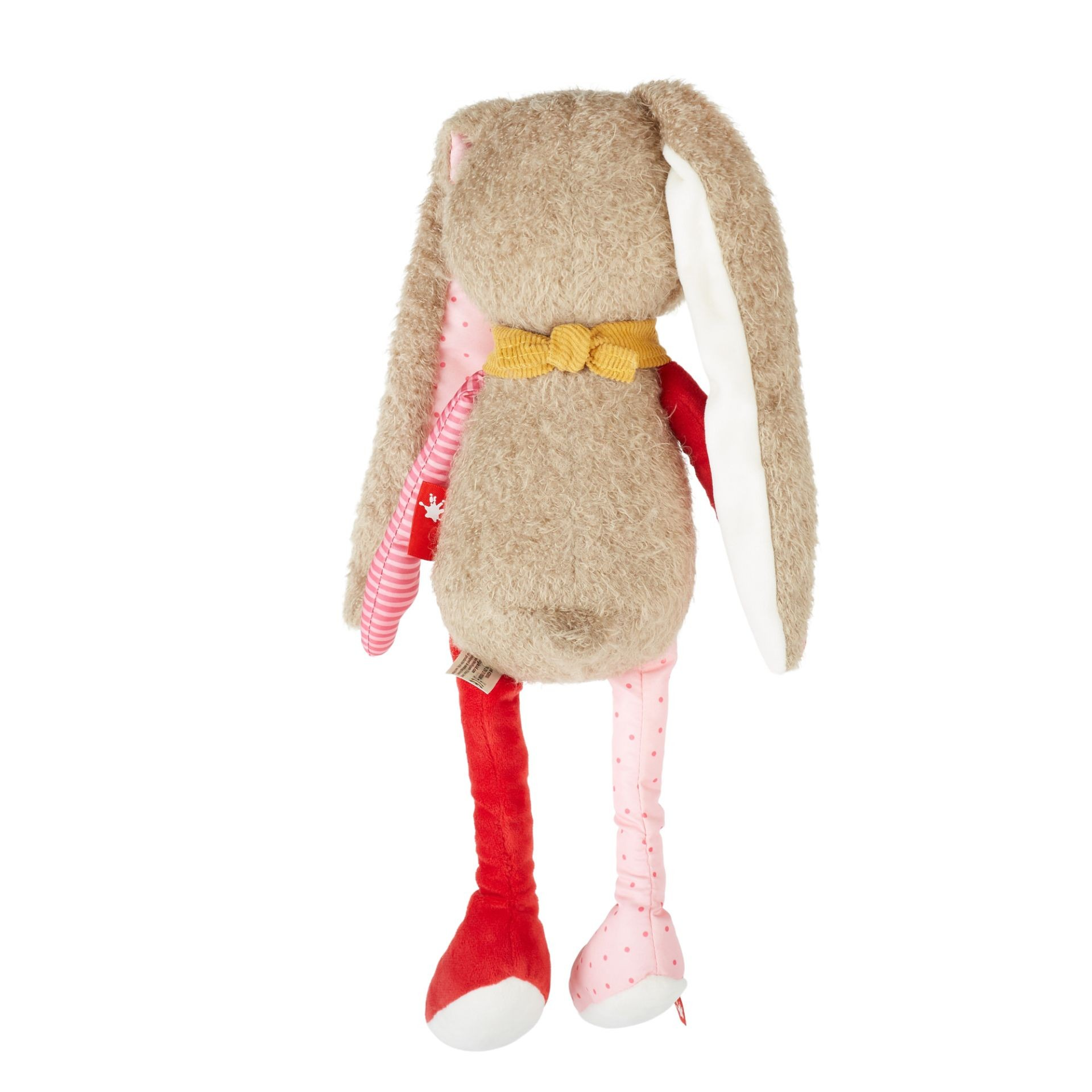 Kuscheltier Hase pink Patchwork Welt