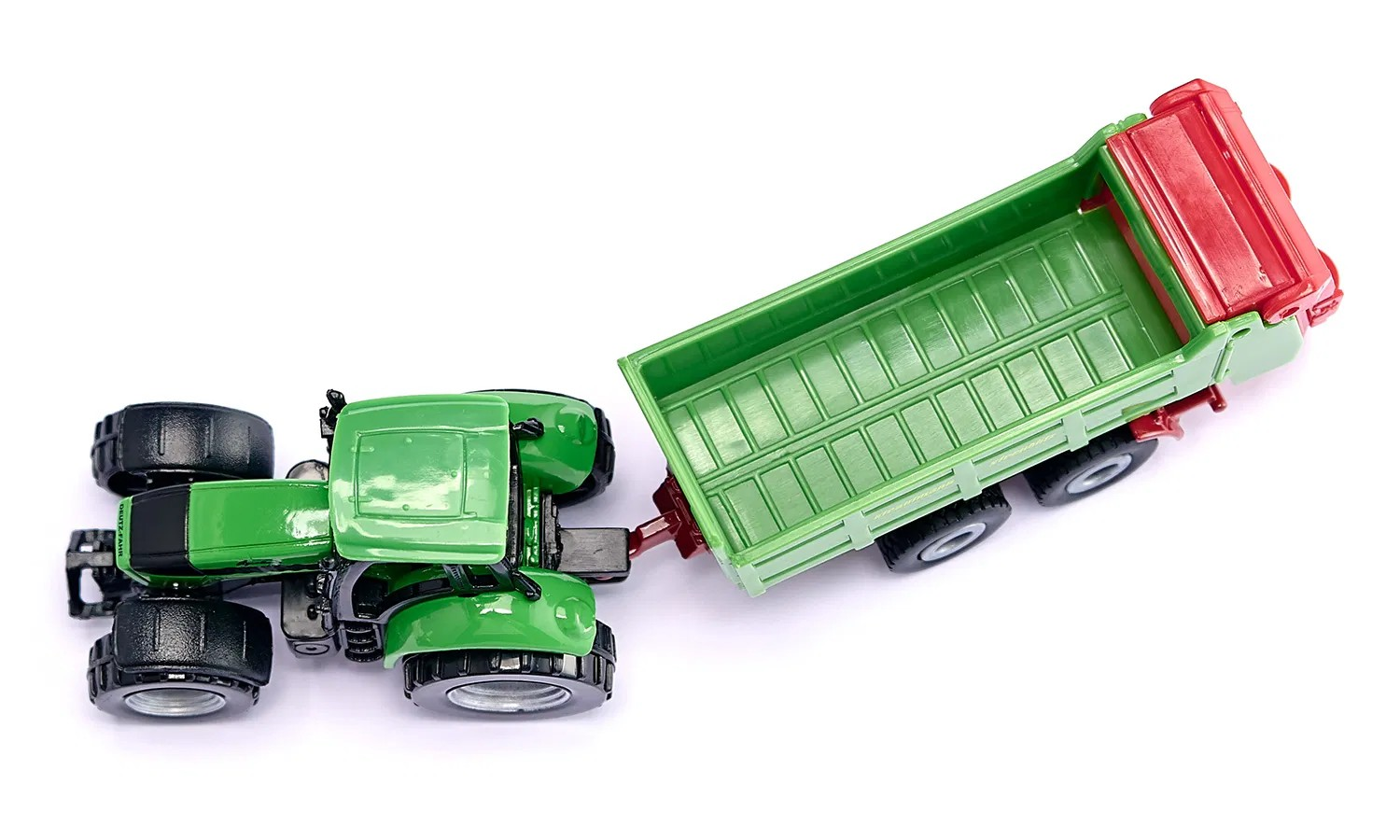Deutz-Fahr mit Strautmann Universalstreuer