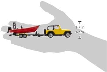 Jeep mit Boot
