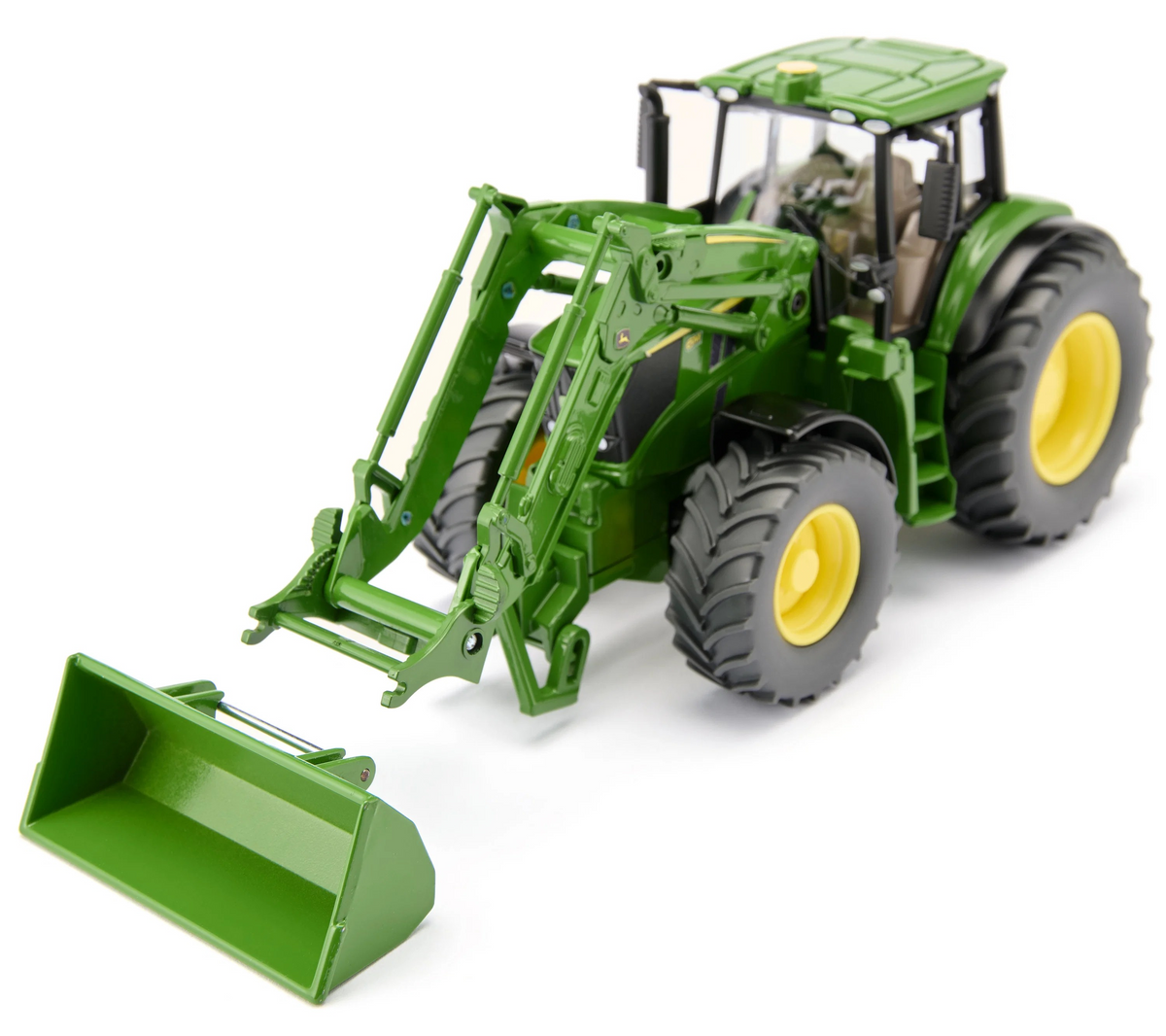 John Deere 6M 220 Set mit abnehmbarem Frontlader