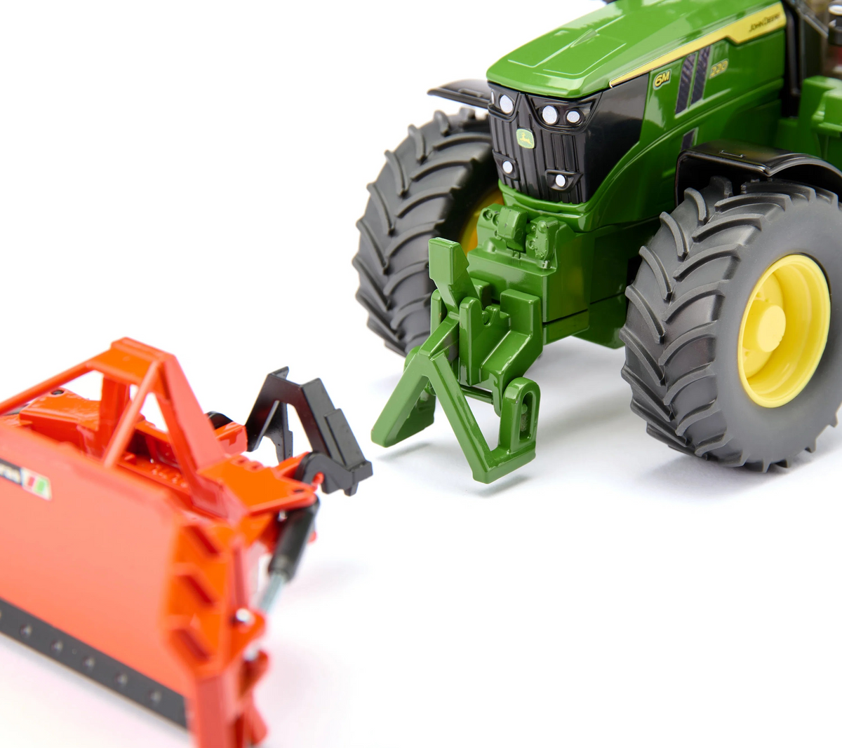 John Deere 6M 220 Set mit abnehmbarem Frontlader