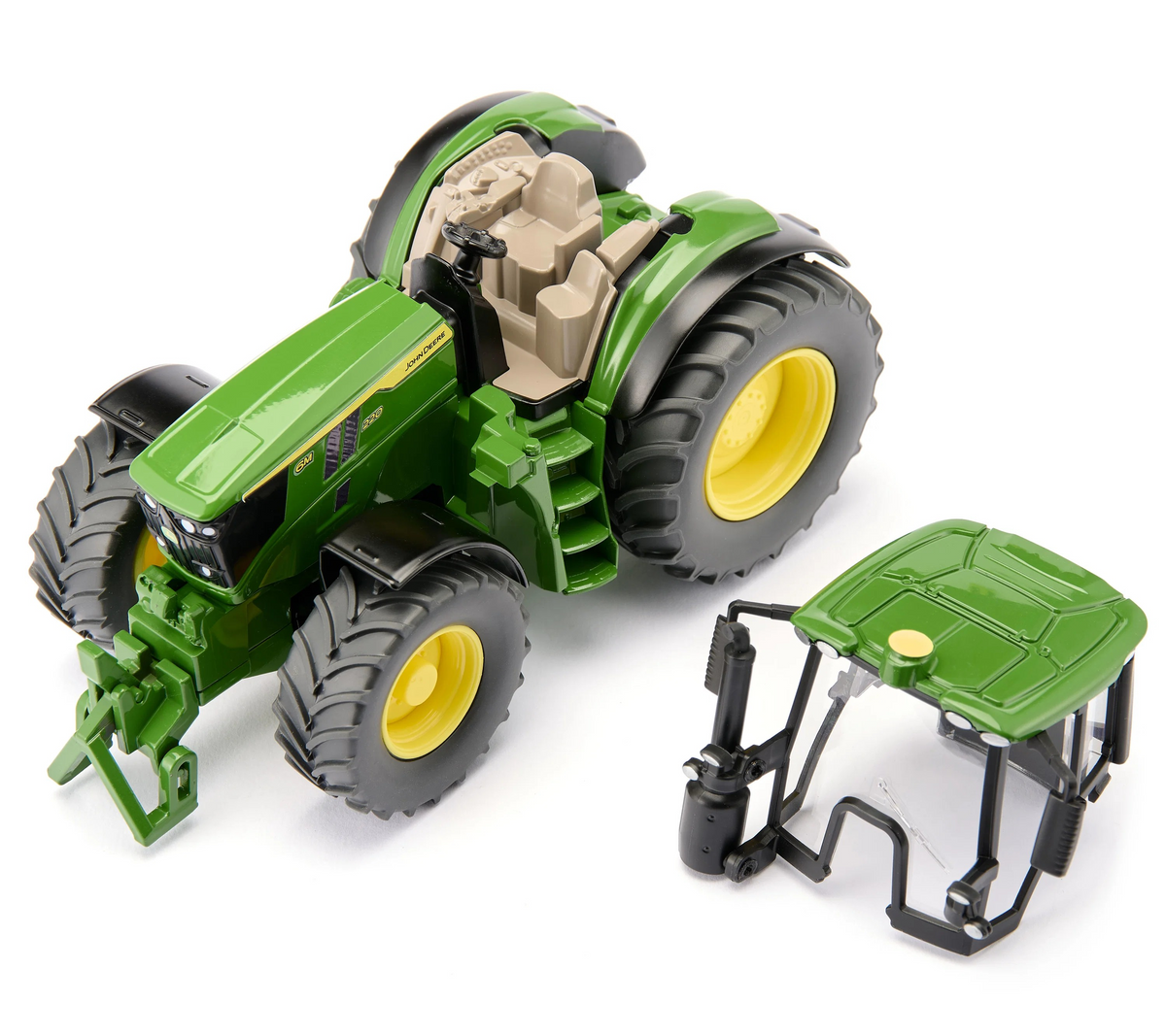 John Deere 6M 220 Set mit abnehmbarem Frontlader