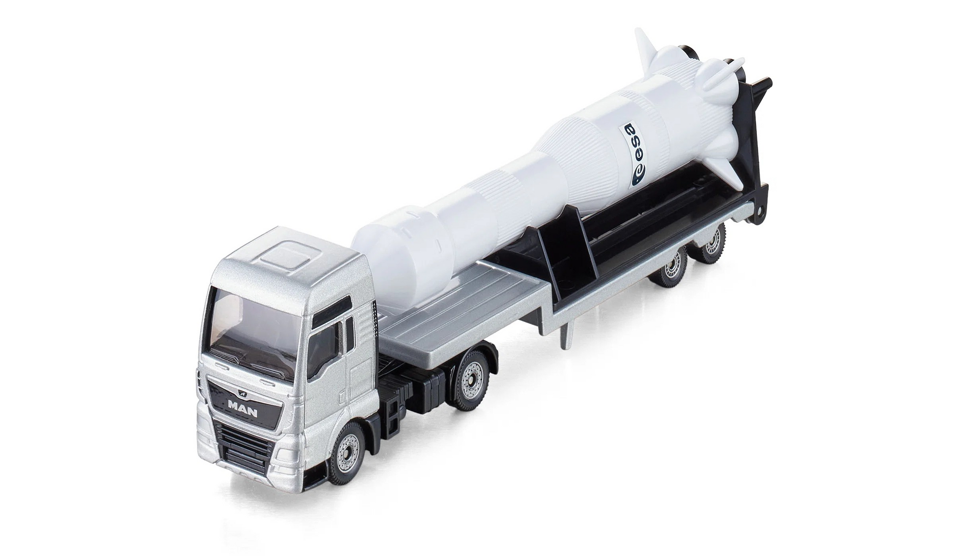 MAN LKW mit ESA Rakete